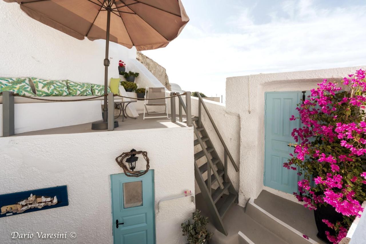 Santorinian Lava House Villa Pýrgos Buitenkant foto