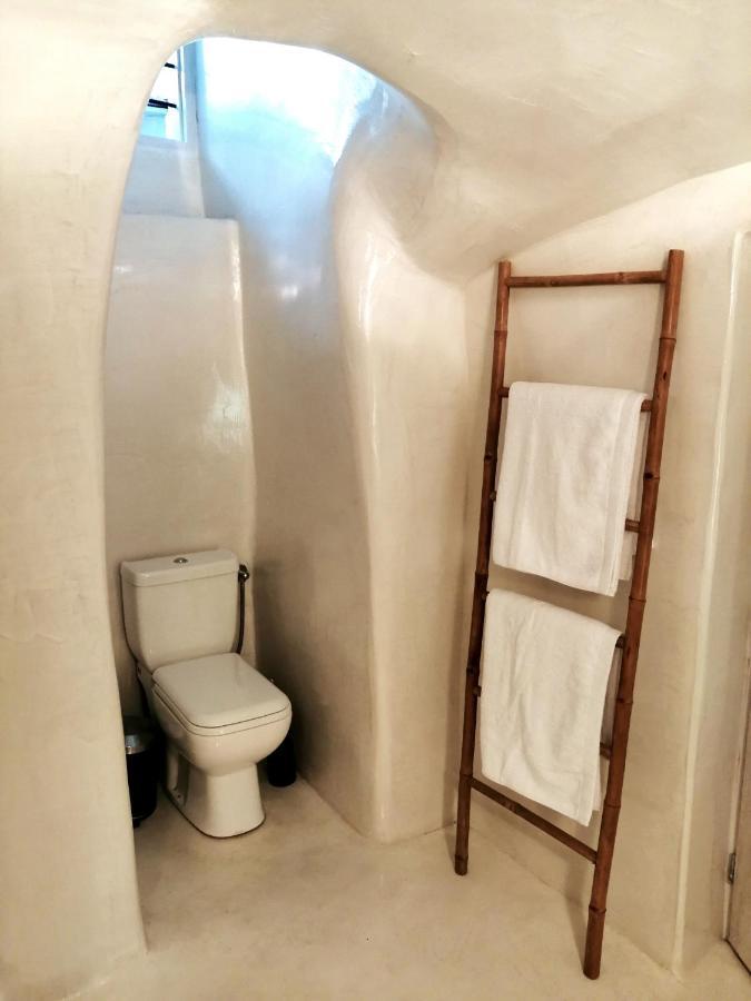 Santorinian Lava House Villa Pýrgos Buitenkant foto