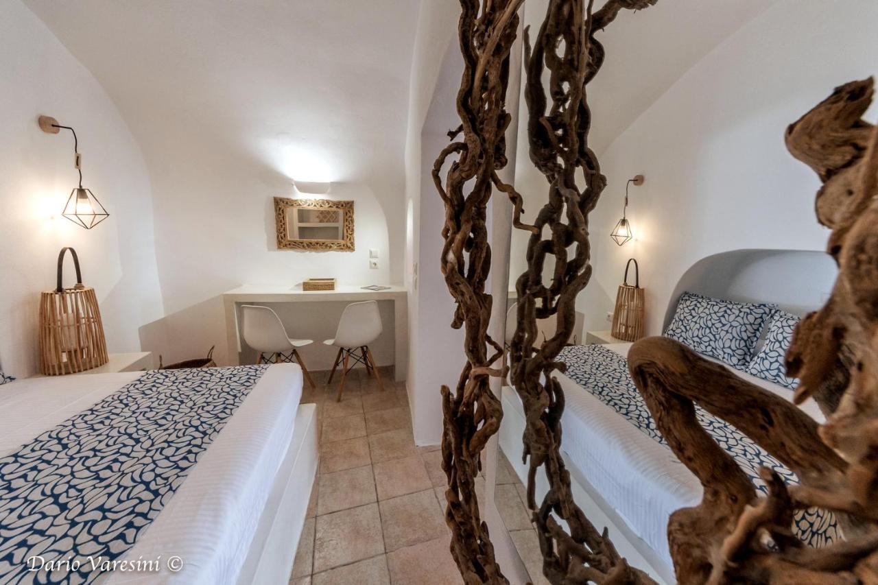 Santorinian Lava House Villa Pýrgos Buitenkant foto